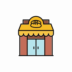Bakery icon Lottie animation