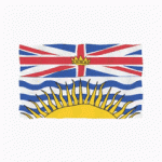 Canada – British Columbia flag Lottie animation