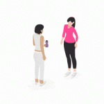 Conversation 04 vector animation