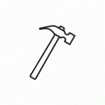 Hammer Icon Lottie animation