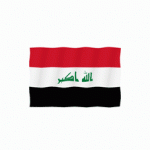 Iraq flag Lottie animation