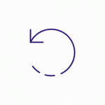 Spinning arrow circle undo Lottie animation