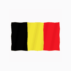 Belgium flag Rive & Lottie animation