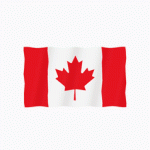 Canada flag  Rive & Lottie animation