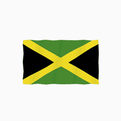 Jamaica flag Lottie animation