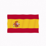 Spain flag Lottie animation