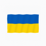 Ukraine flag Lottie animation