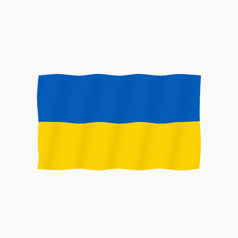 Ukraine flag Lottie animation