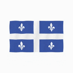 Canada – Quebec flag Lottie animation