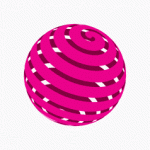 Sphere Spiral 02 Lottie animation