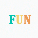 Bouncy word fun Lottie animation