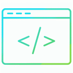 Browser Code Icon Lottie animation