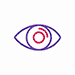Eye icon 3D animation