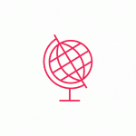 Globe Icon Lottie animation