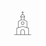 Building church icon  Rive & Lottie animation