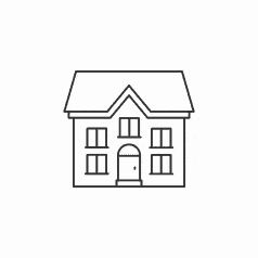 Building house key icon  Rive & Lottie animation