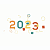 Free year 2023 Lottie animation