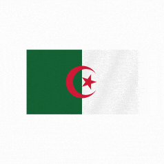 Algeria flag  Rive & Lottie animation