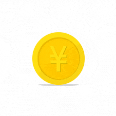 Coin yen Rive & Lottie animation