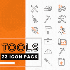Tool Icon Set (23) Lottie animation